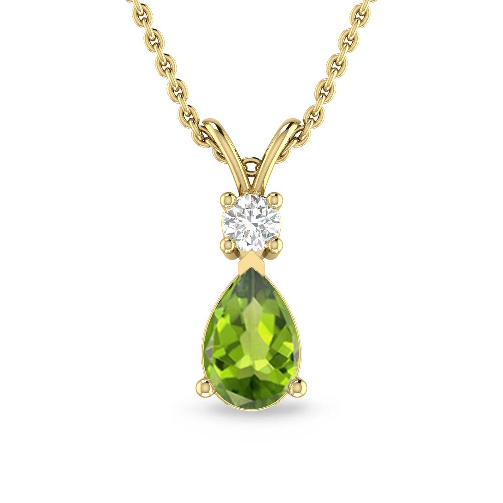 Yellow Gold - Peridot