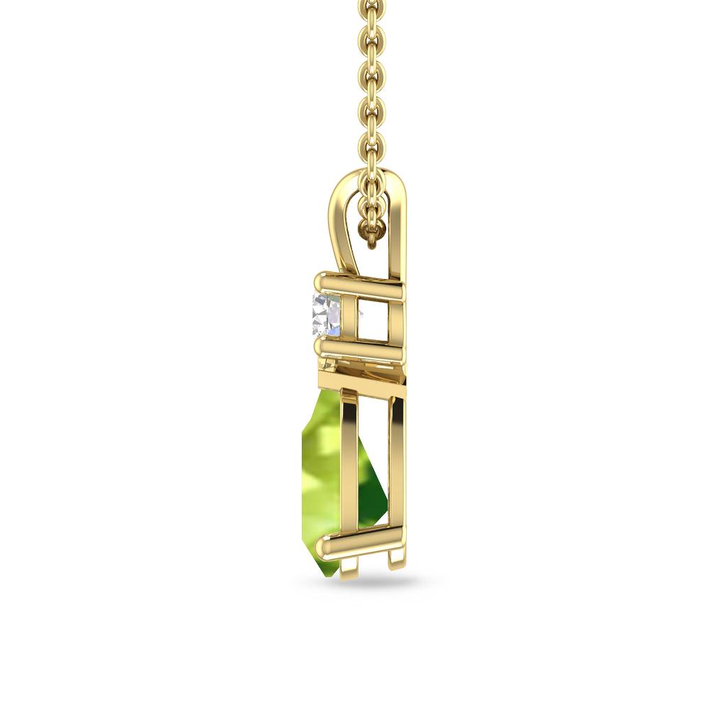 Yellow Gold - Peridot