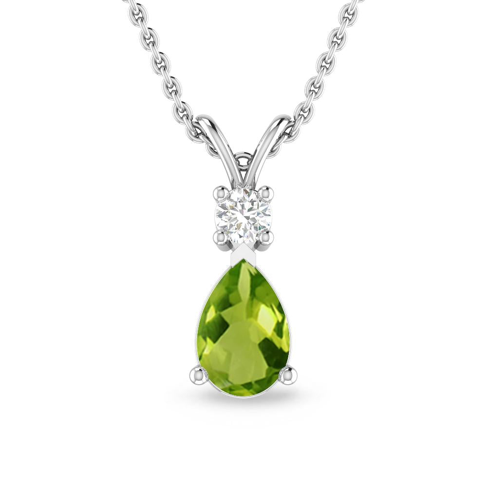 White Gold - Peridot