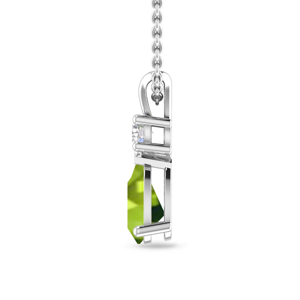 White Gold - Peridot