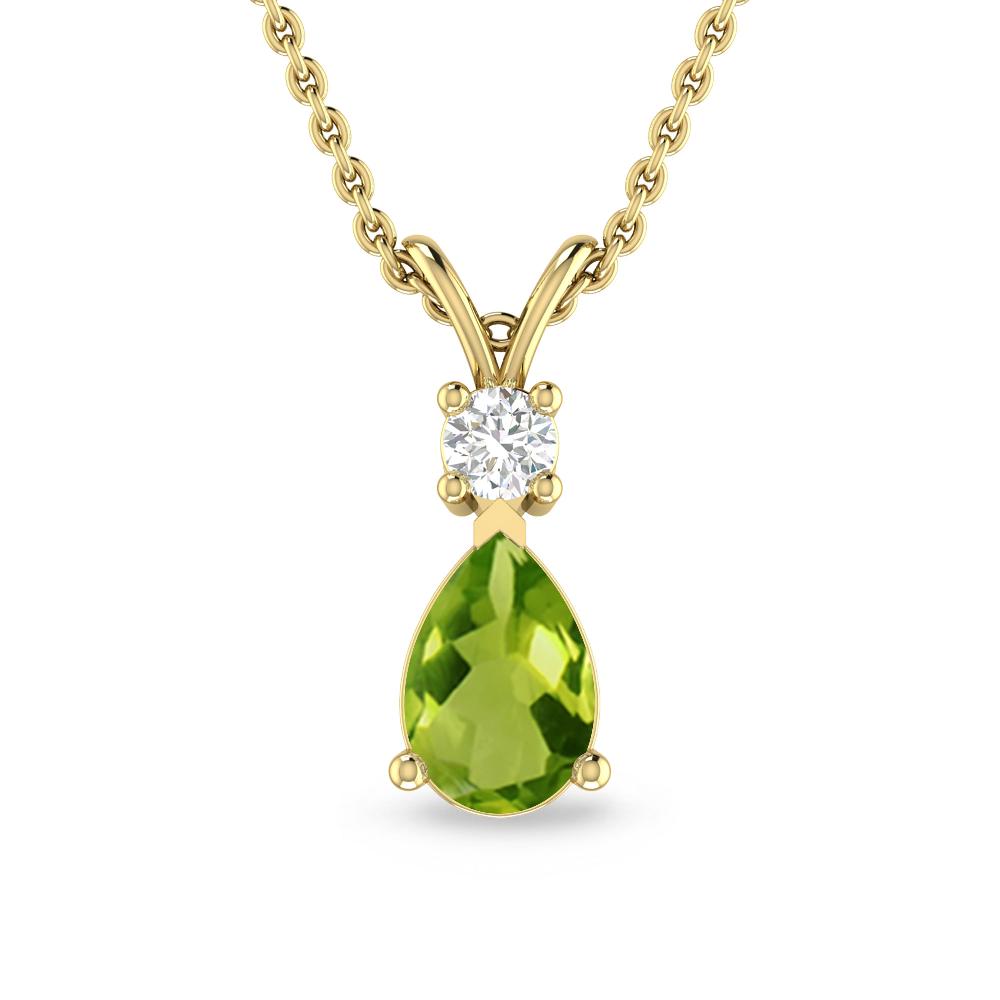 Yellow Gold - Peridot
