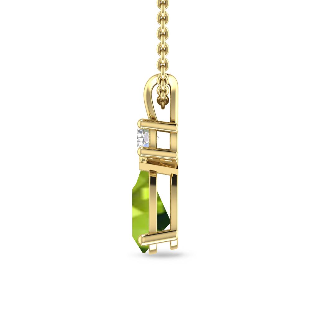 Yellow Gold - Peridot