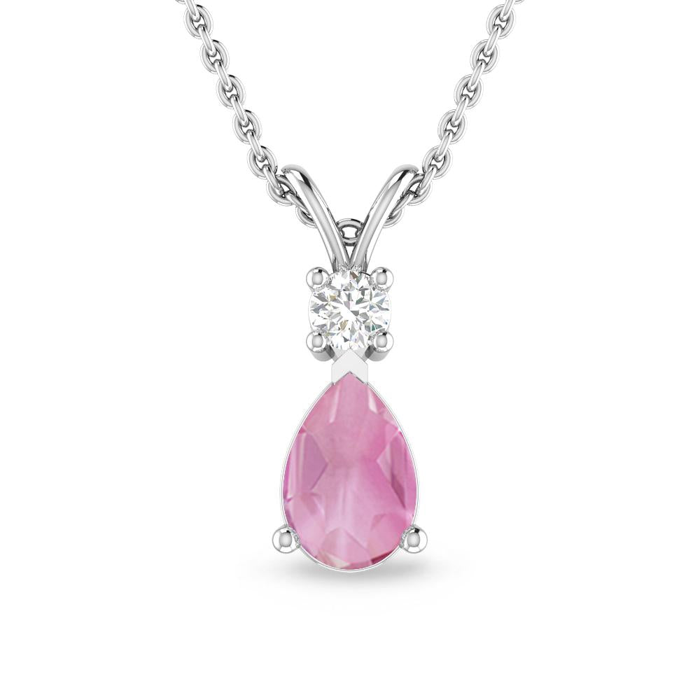 White Gold - Pink Tourmaline