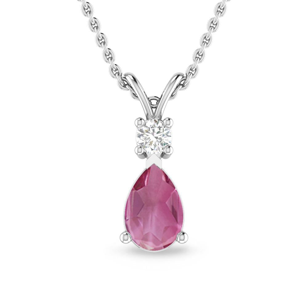White Gold - Pink Tourmaline