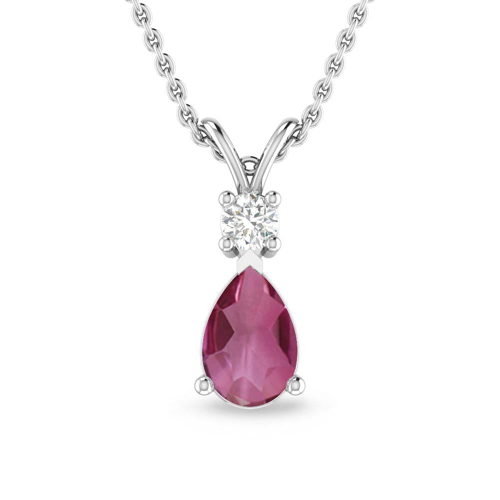 White Gold - Pink Tourmaline