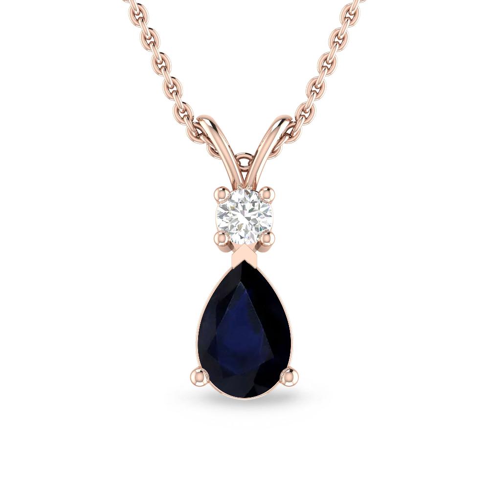 Rose Gold - Sapphire