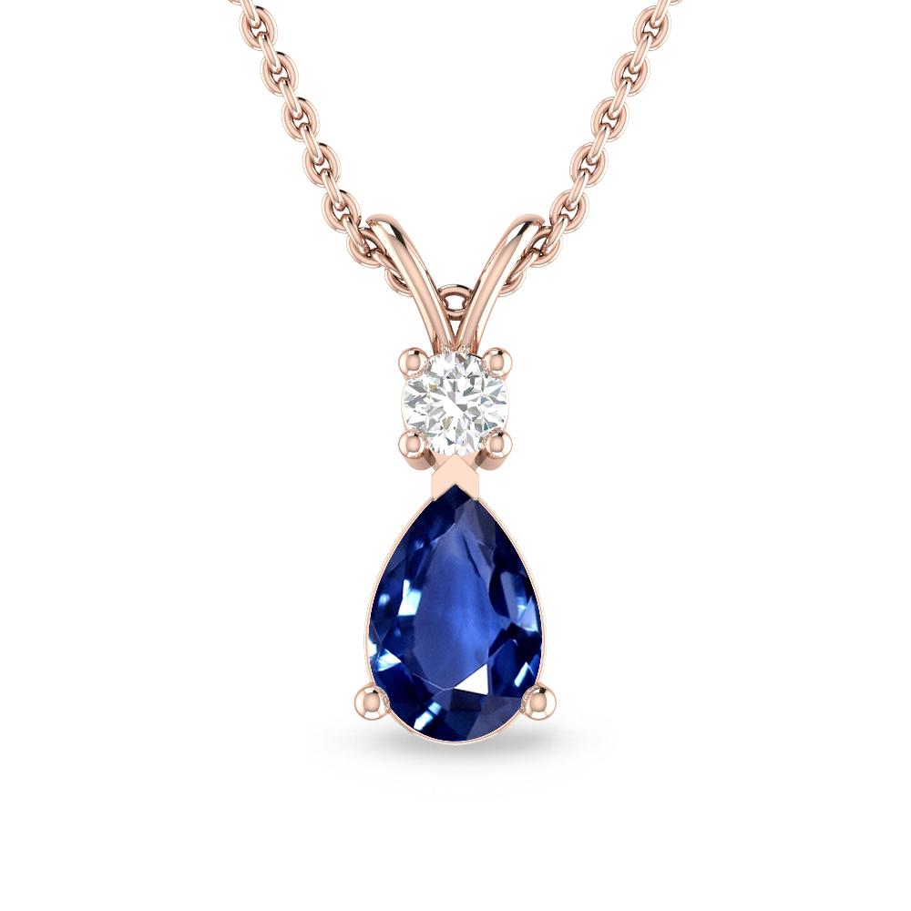 Rose Gold - Sapphire