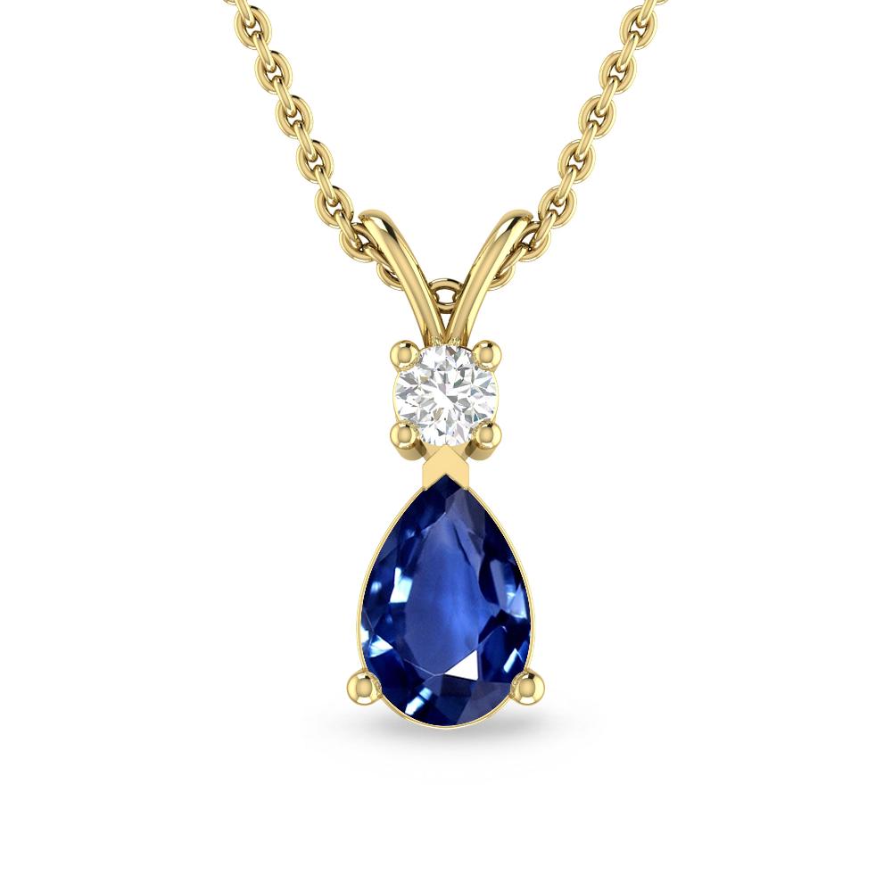 Yellow Gold - Sapphire