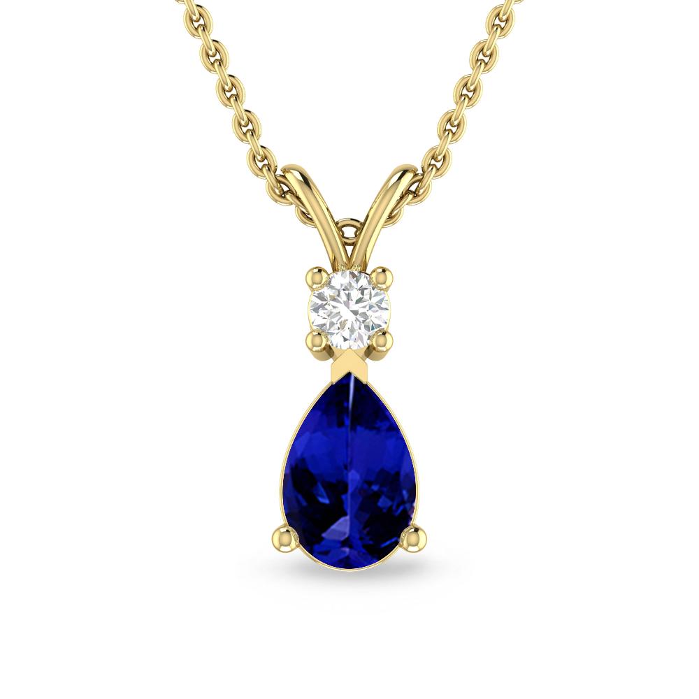 Yellow Gold - Tanzanite