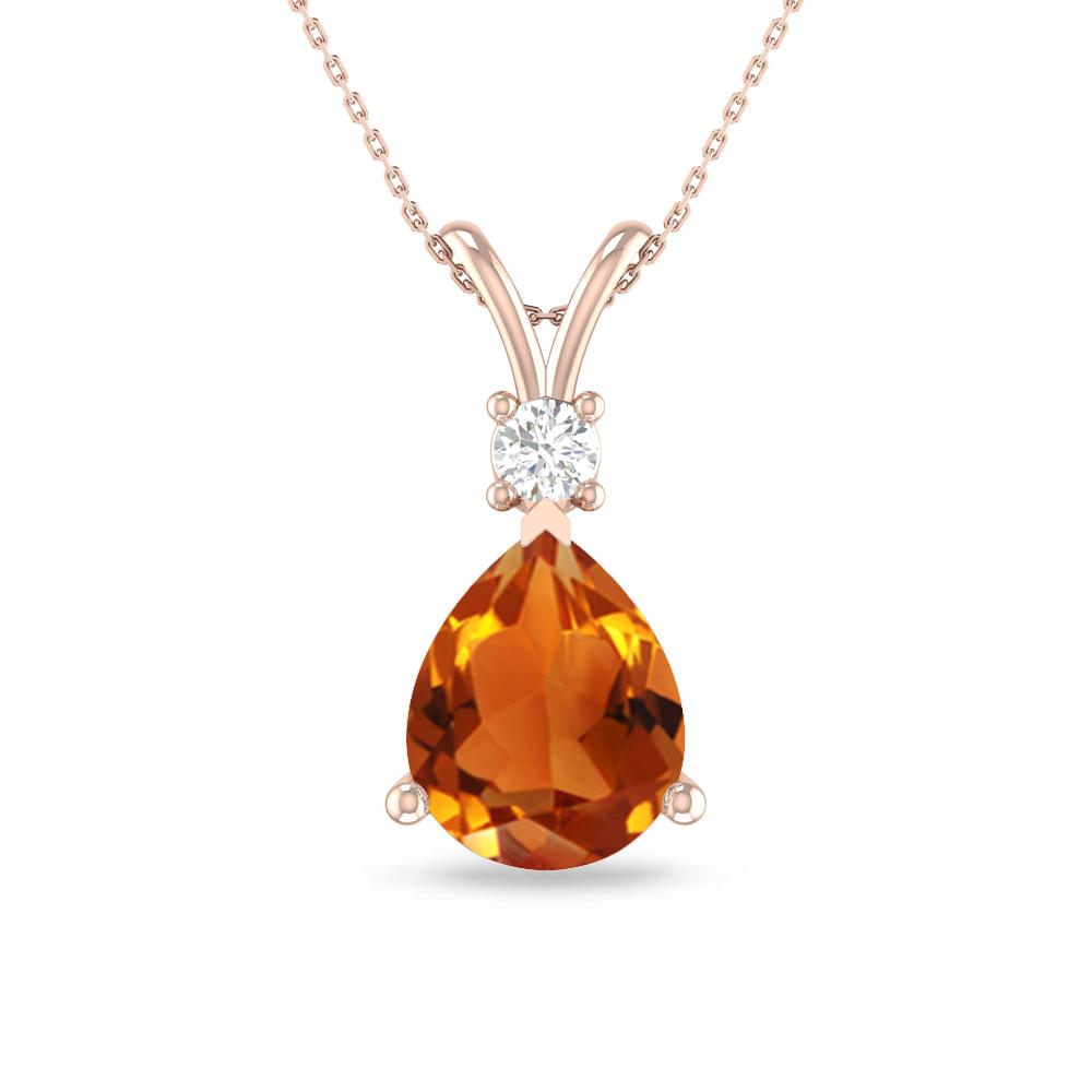 Rose Gold - Citrine
