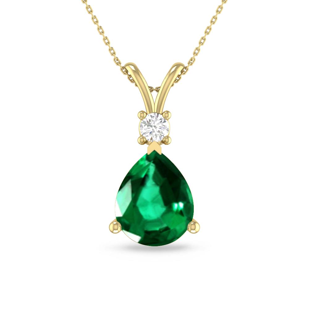 Yellow Gold - Emerald