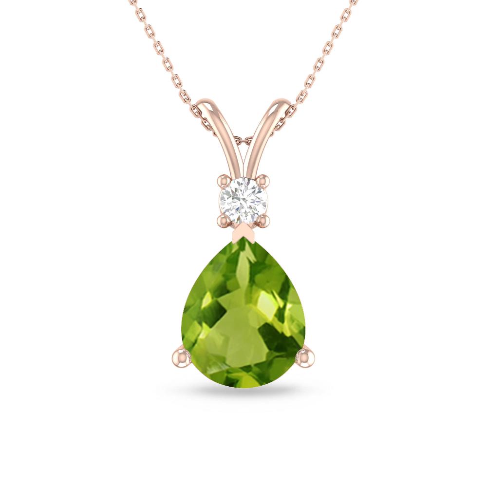 Rose Gold - Peridot