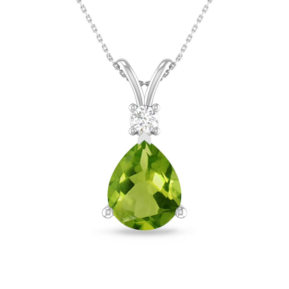 White Gold - Peridot