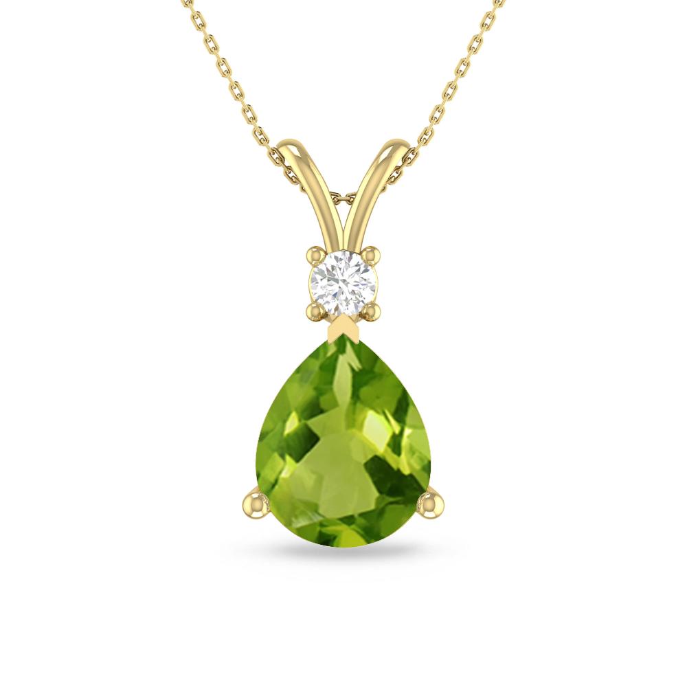 Yellow Gold - Peridot