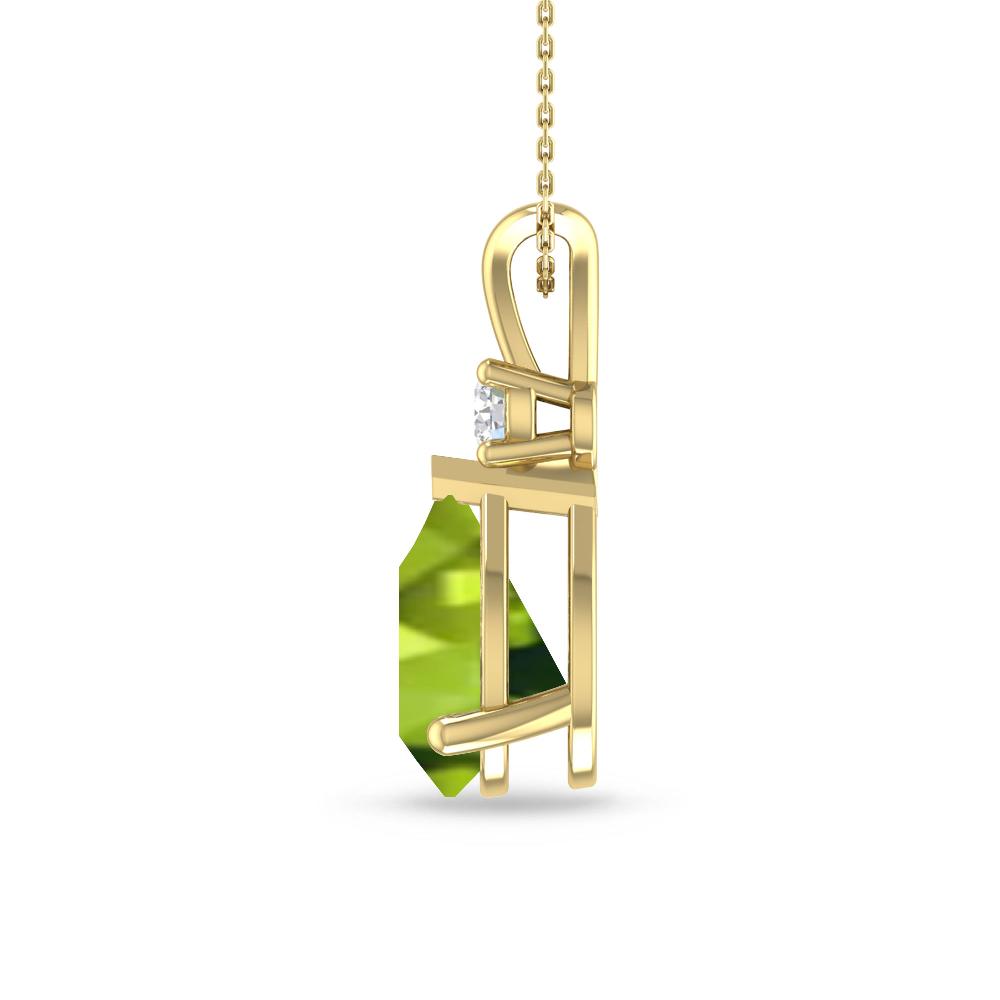 Yellow Gold - Peridot