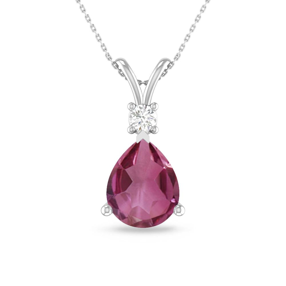 White Gold - Pink Tourmaline