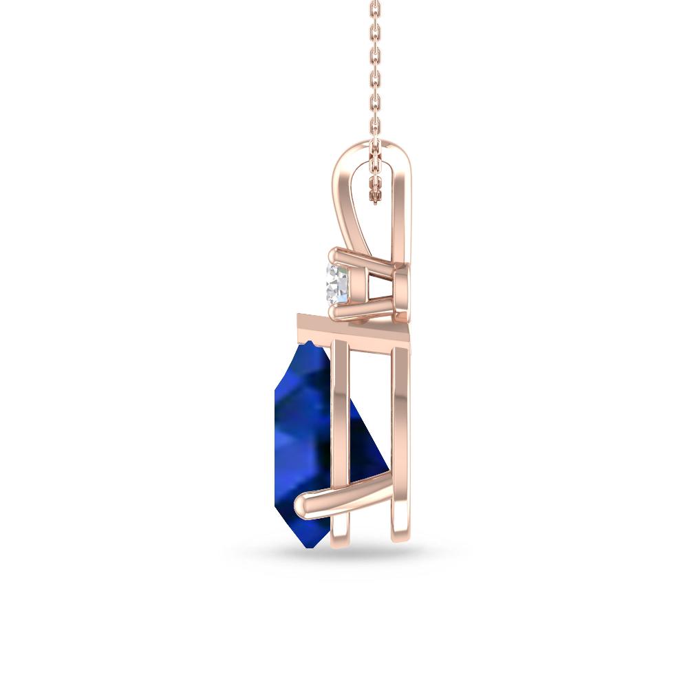Rose Gold - Sapphire
