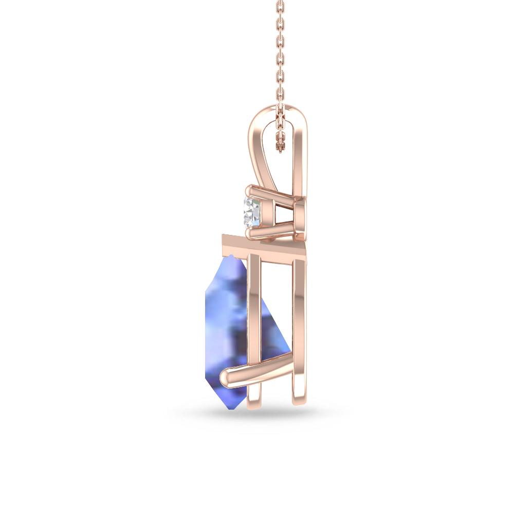 Rose Gold - Tanzanite