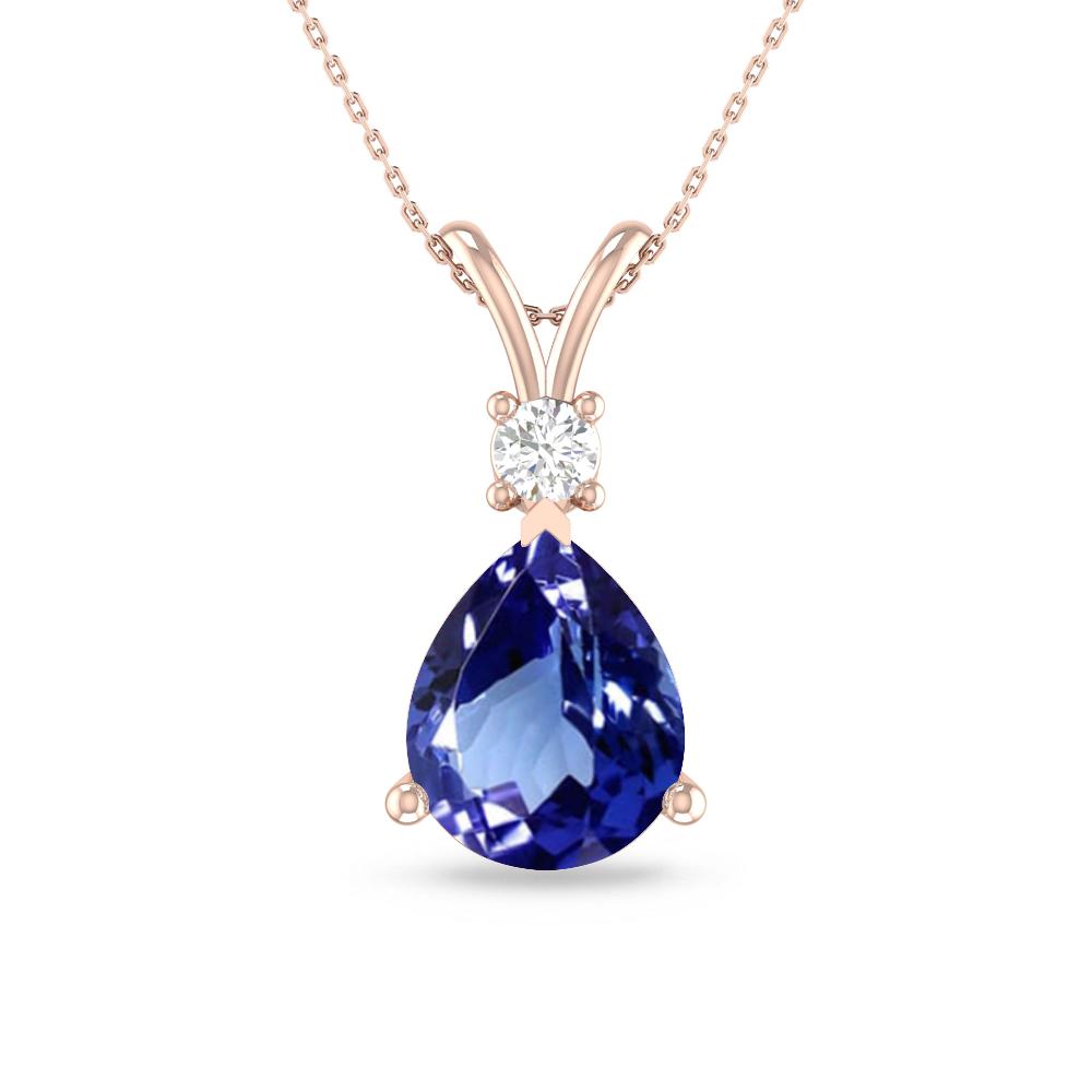 Rose Gold - Tanzanite