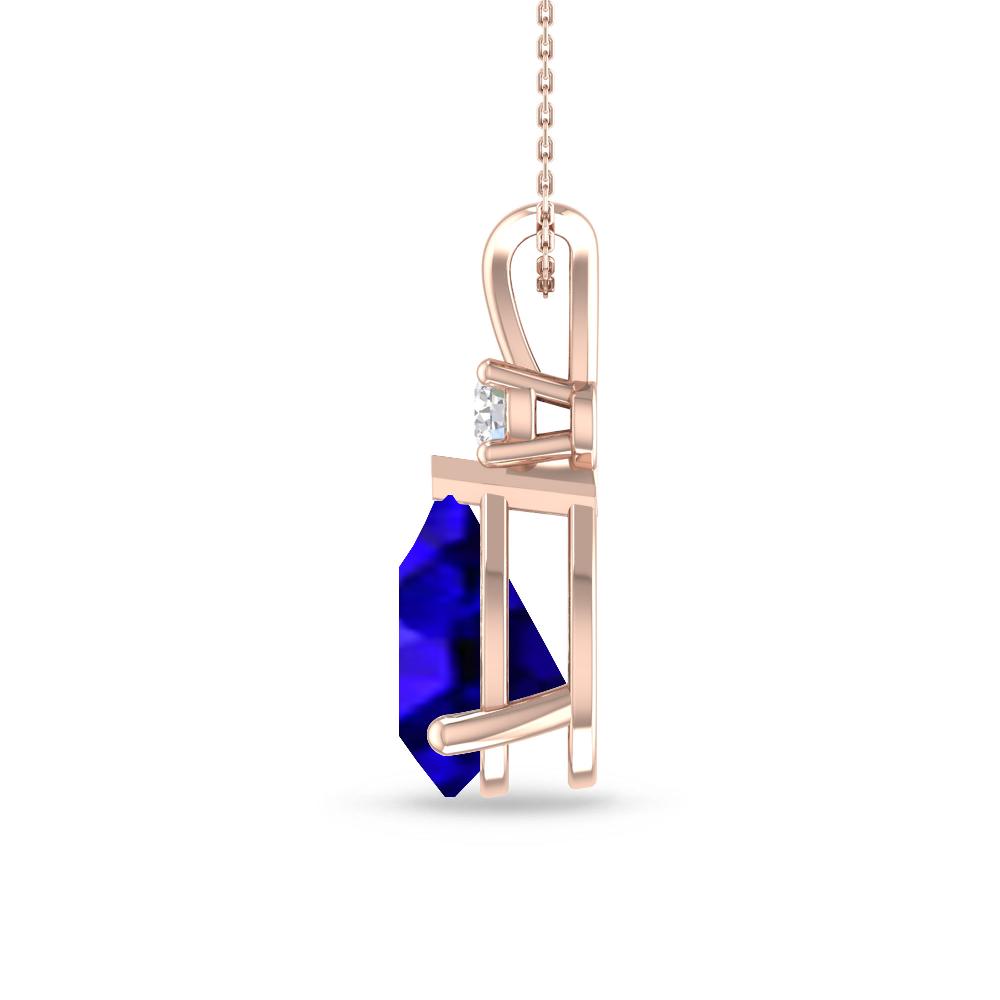 Rose Gold - Tanzanite