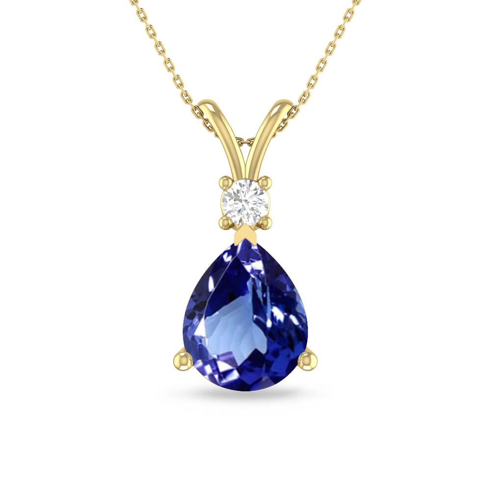 Yellow Gold - Tanzanite
