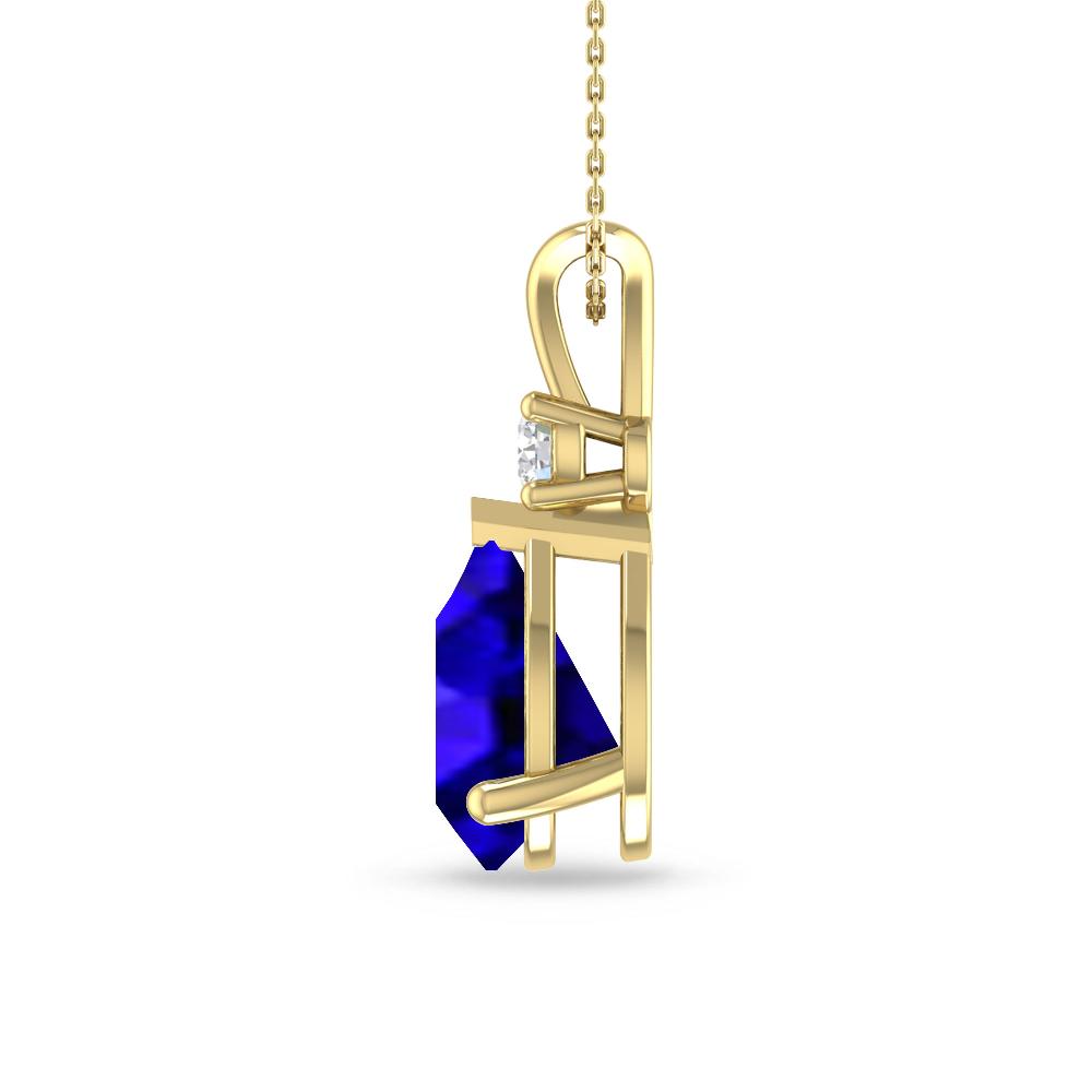 Yellow Gold - Tanzanite