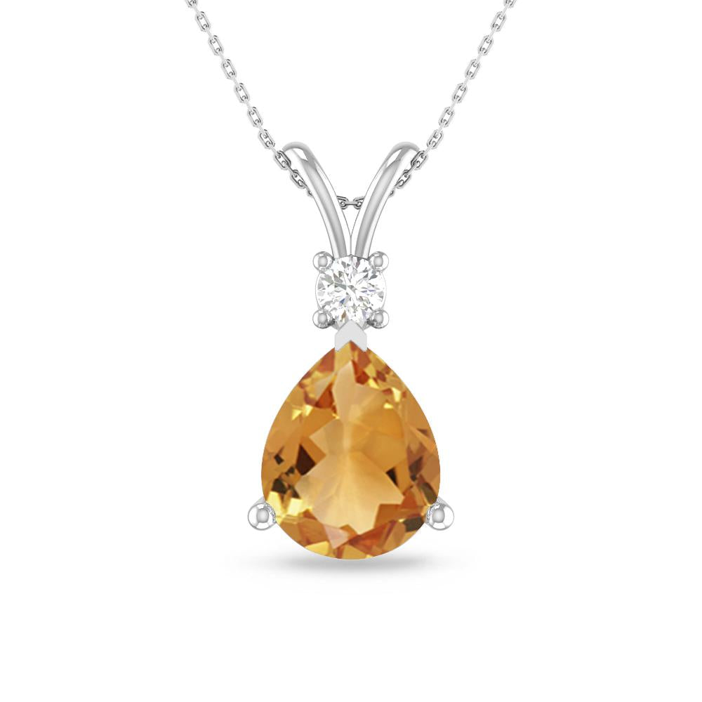 White Gold - Citrine
