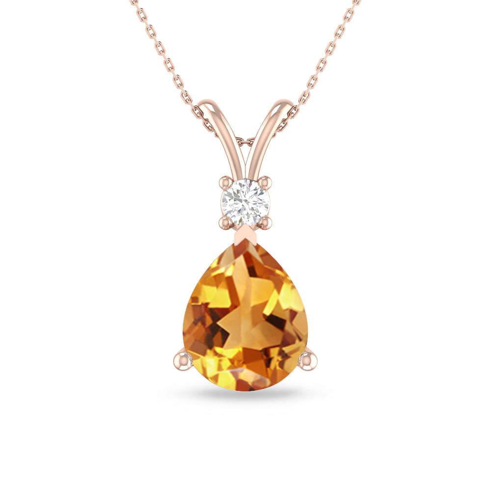 Rose Gold - Citrine