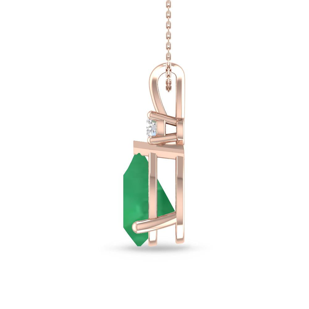 Rose Gold - Emerald