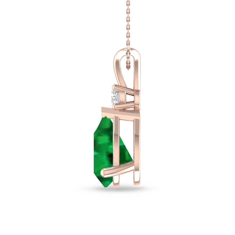 Rose Gold - Emerald