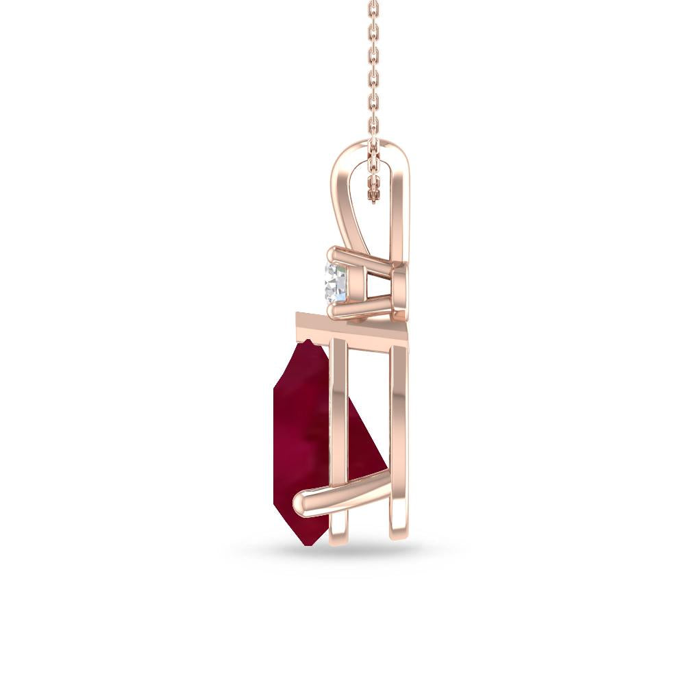 Rose Gold - Garnet