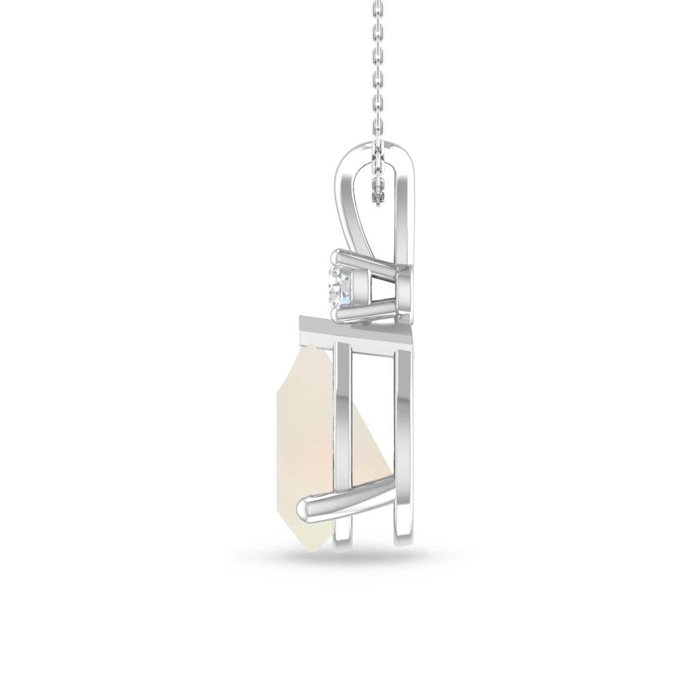 White Gold - Opal