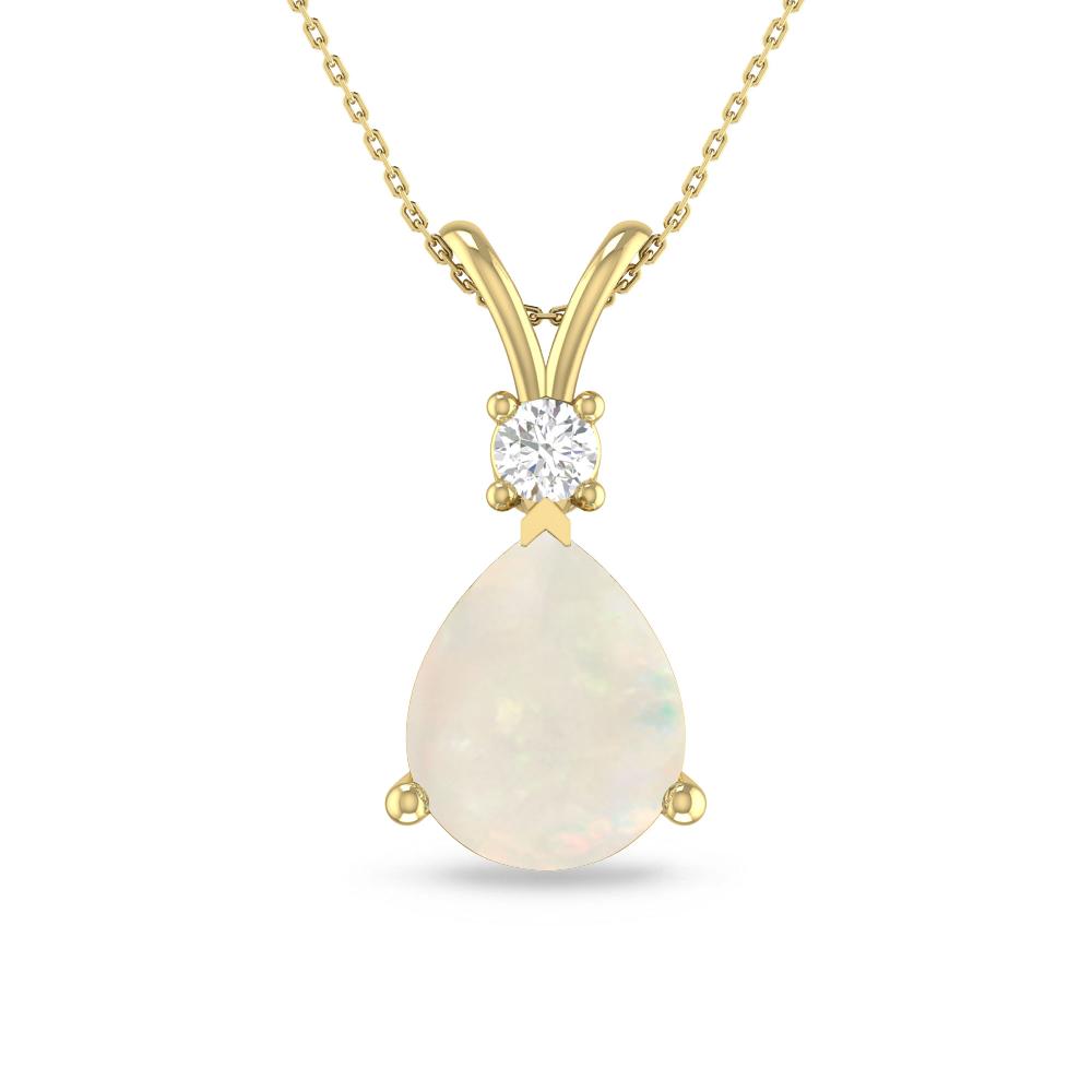 Yellow Gold - Opal