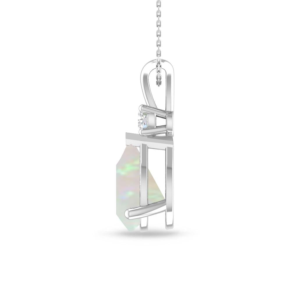 White Gold - Opal
