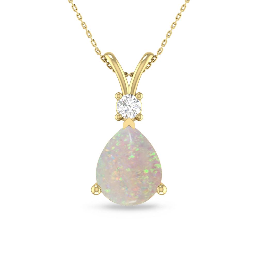 Yellow Gold - Opal