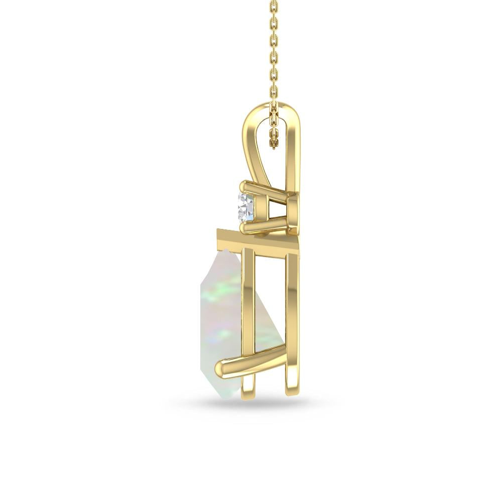Yellow Gold - Opal