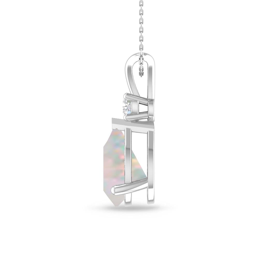 White Gold - Opal