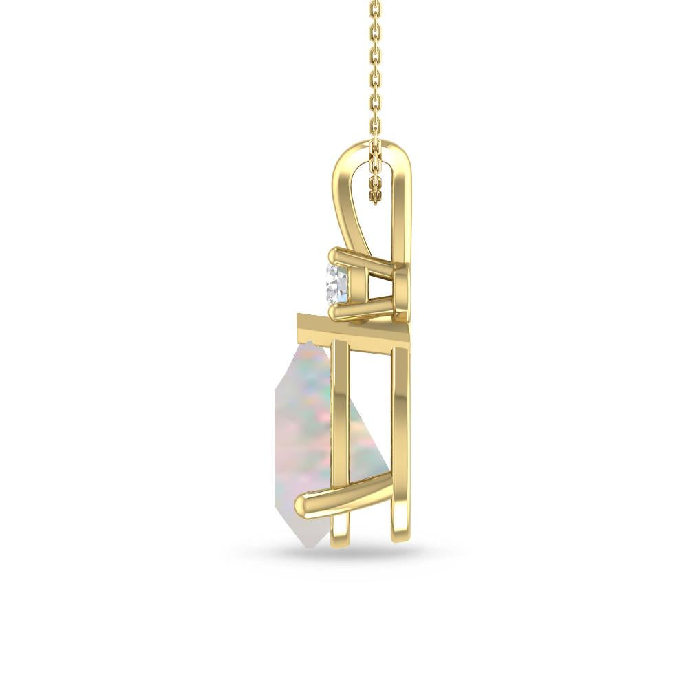 Yellow Gold - Opal
