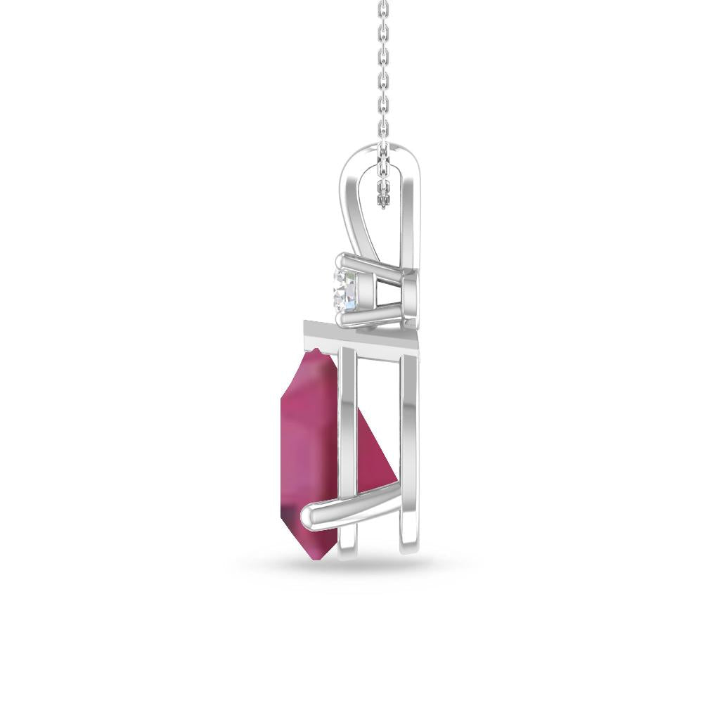 White Gold - Pink Tourmaline