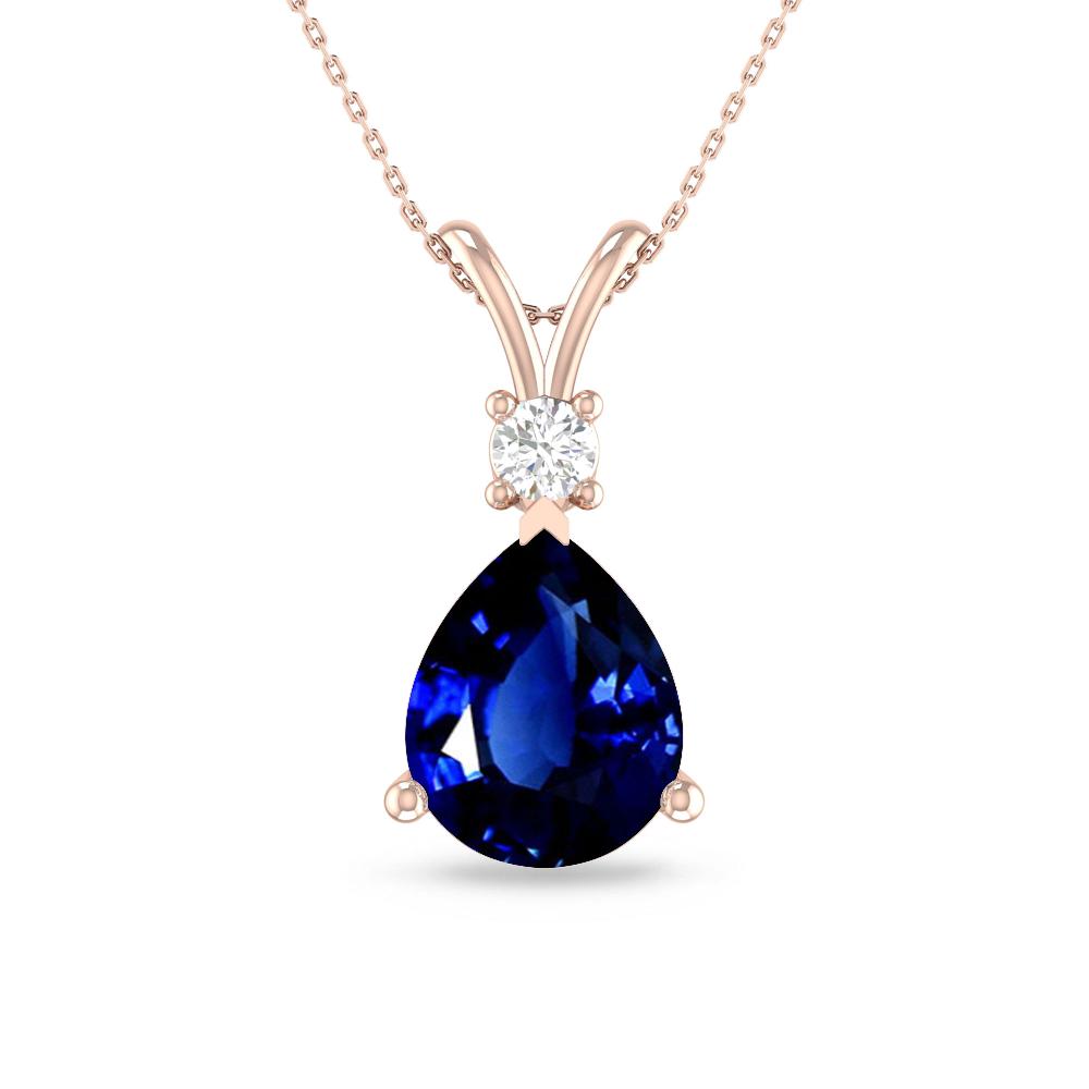 Rose Gold - Sapphire
