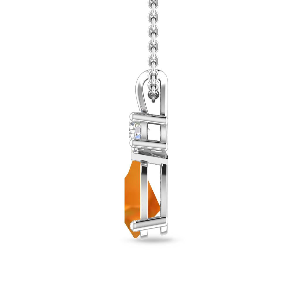White Gold - Citrine