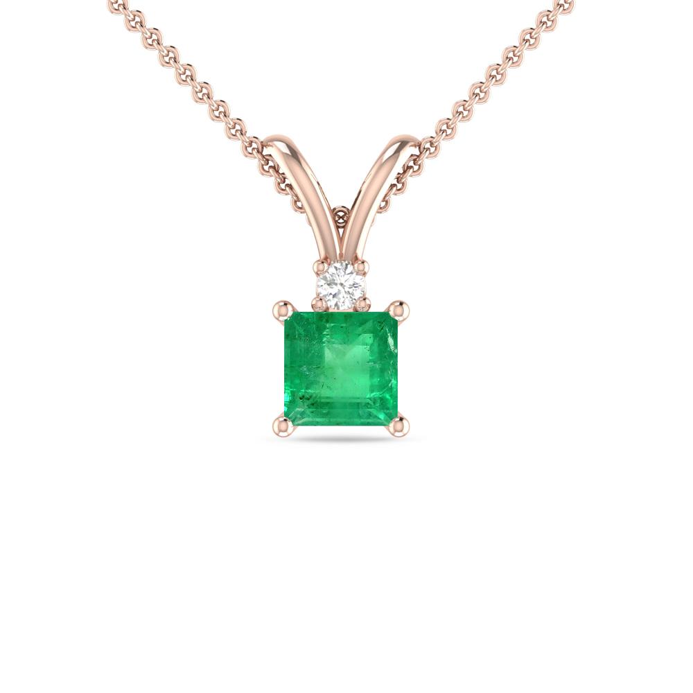 Rose Gold - Emerald