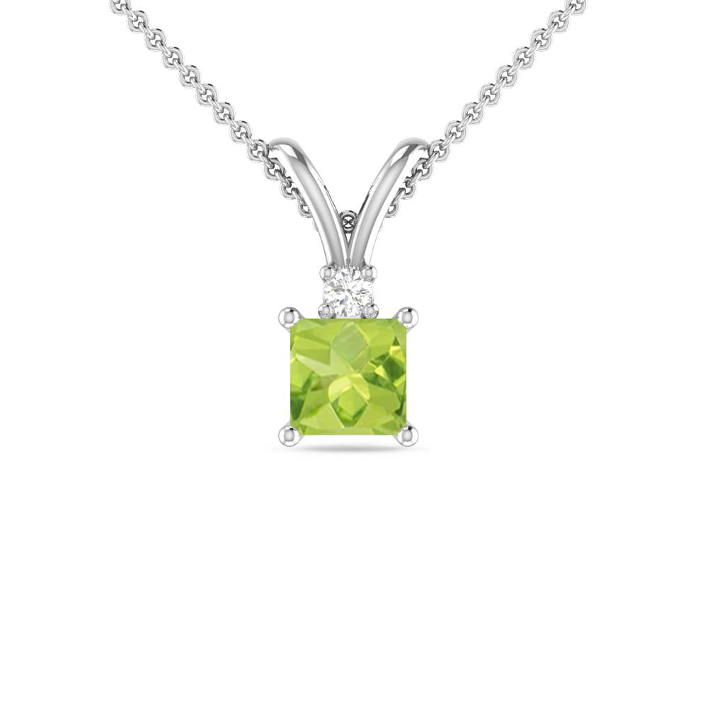 White Gold - Peridot