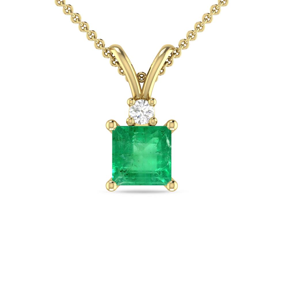 Yellow Gold - Emerald