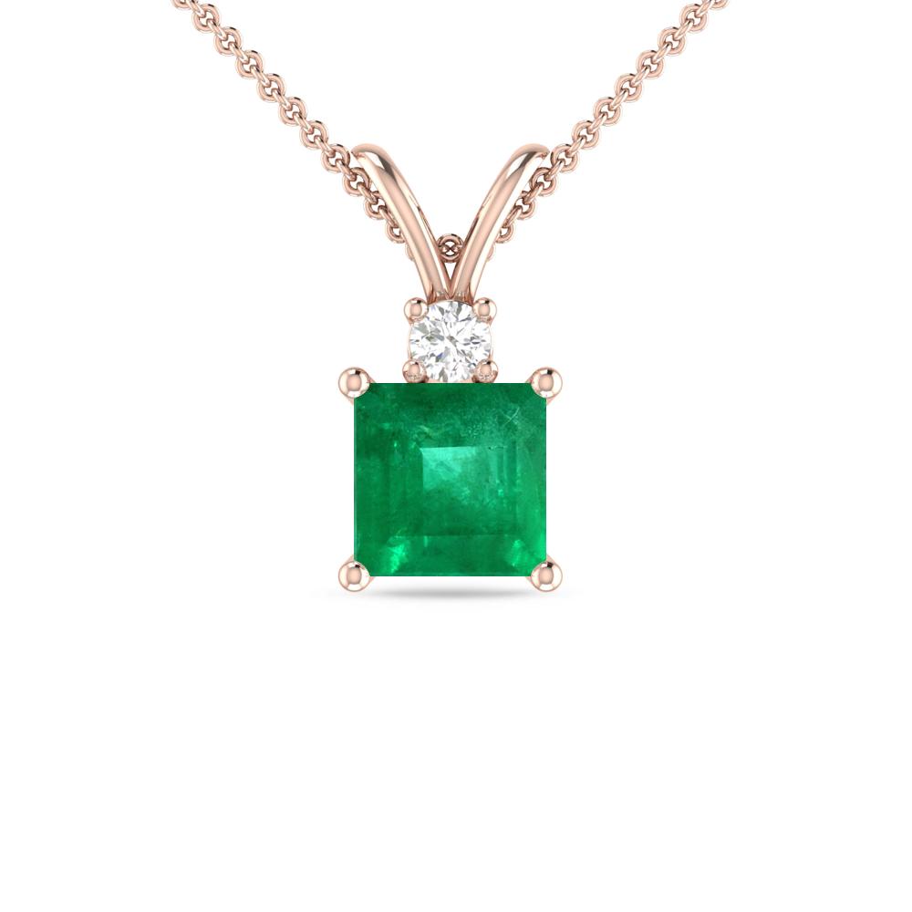 Rose Gold - Emerald