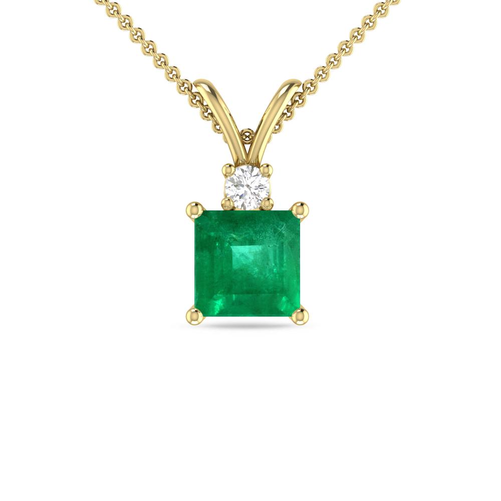 Yellow Gold - Emerald