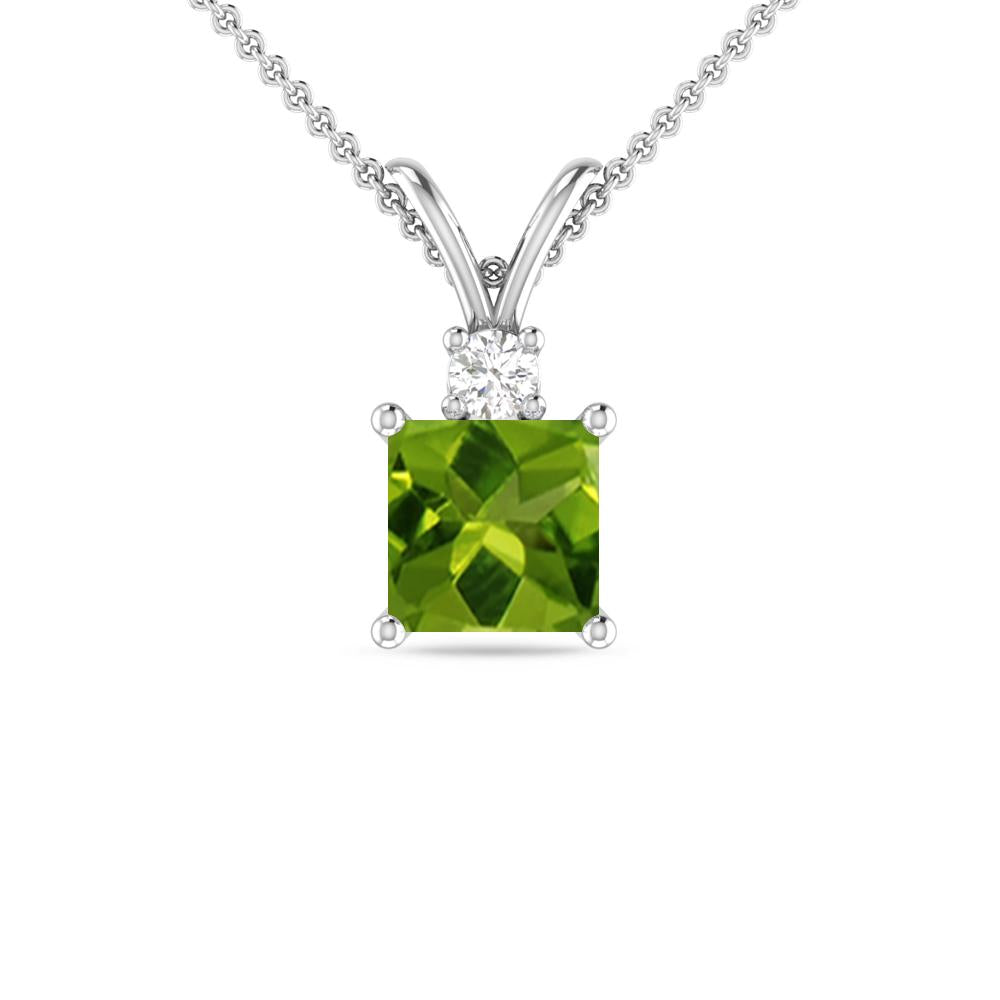 White Gold - Peridot