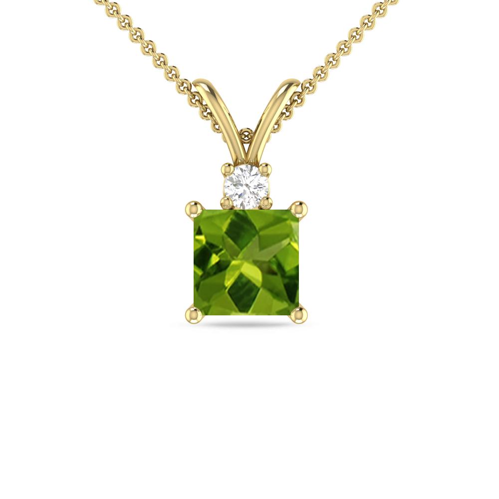 Yellow Gold - Peridot