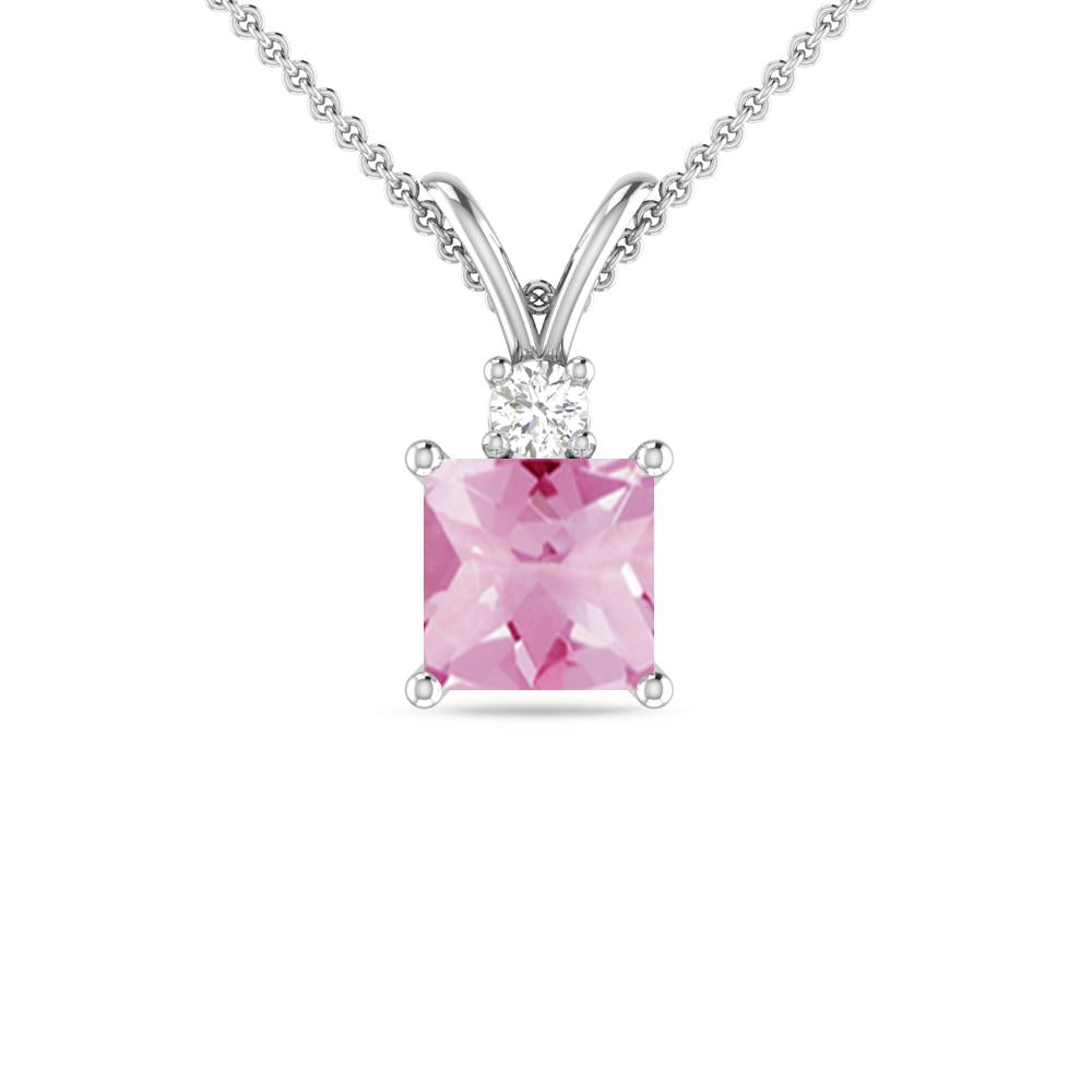 White Gold - Pink Tourmaline