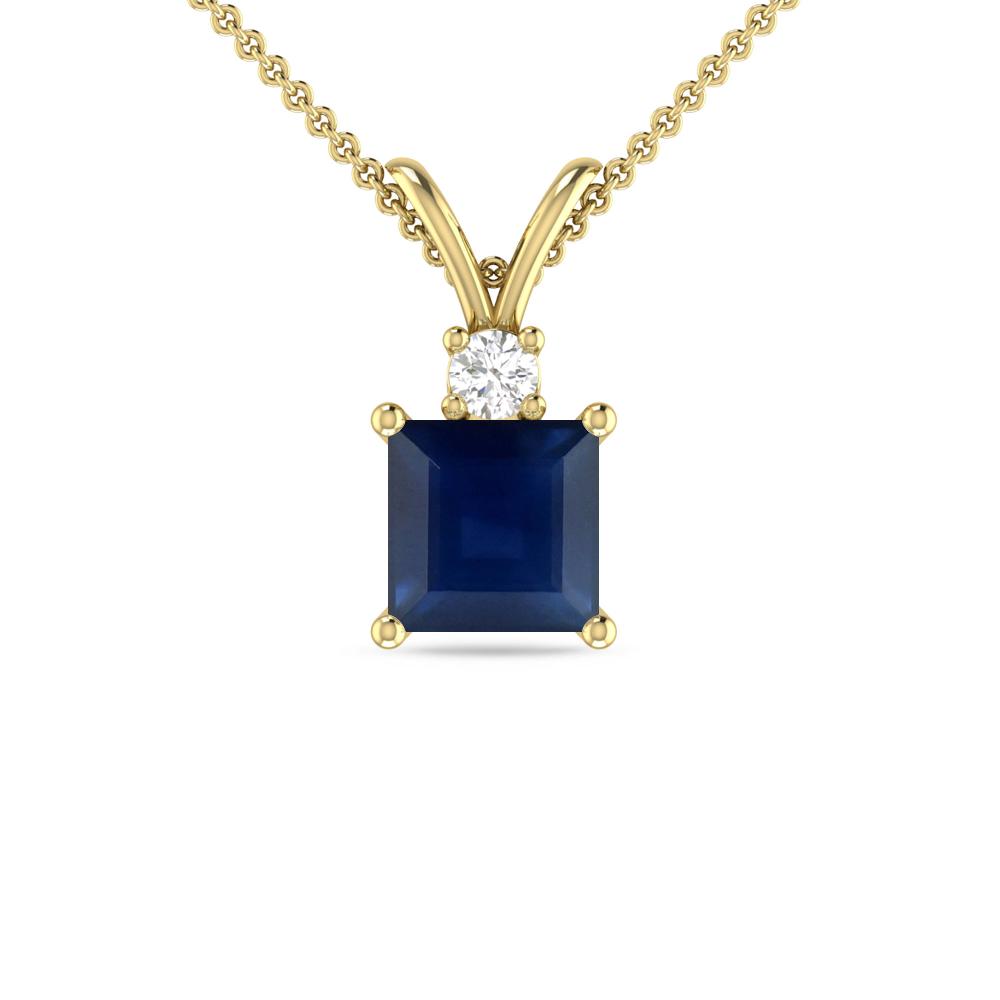 Yellow Gold - Sapphire